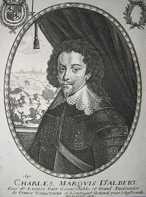 Charles d'Albert - par Moncornet